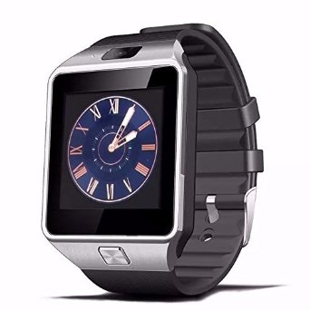 DZ09 smart watch latest card Bluetooth support Android Apple system watch mobile phone Android smart mobile phone watch Black