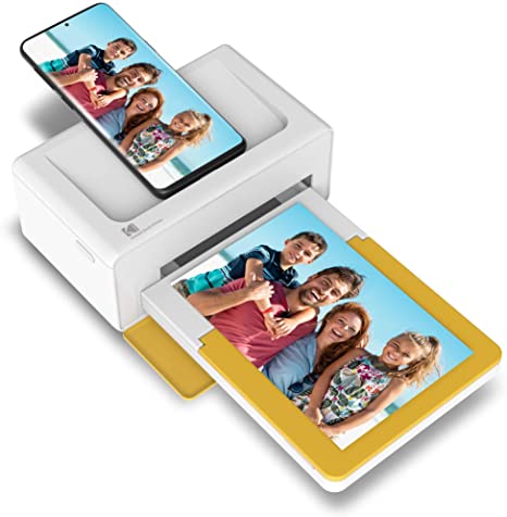 Kodak Dock Plus Instant Photo Printer – Updated Bluetooth Portable Photo Printer Full Color Printing – Mobile App Compatible with iOS and Android – Convenient and Practical