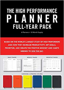 High Performance Planner Full-Year Pack: 6 Planners = 12-Month Supply