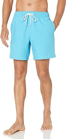 Amazon Essentials Men's 7" Quick-Dry Swim Trunk