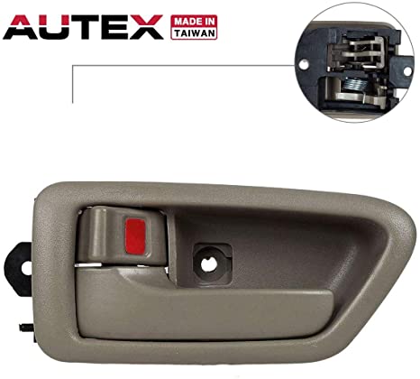 AUTEX Door Handle 91004/91008 Beige Interior Inner Front Left Driver Side Replacement Handle 6927833020E0