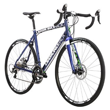 Diamondback Bicycles 2015 Century Sport Disc Complete Road Bike 54cmMedium Blue