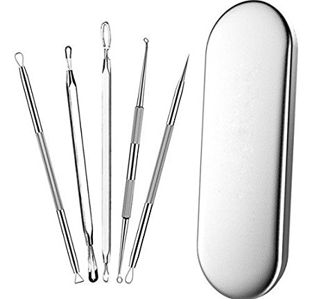 Webberstore Blackhead Remover Pimple Acne Extractor Tool Best Come Done Removal Kit