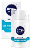 NIVEA MEN Sensitive Non-Greasy Face Gel Moisturizer 17 oz Bottle