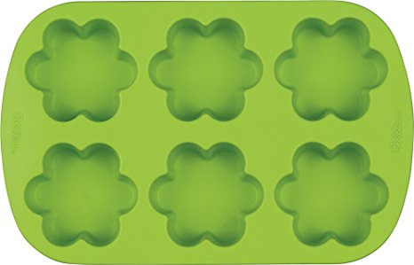 Wilton Mini 6 Cavity Flower Silicone Mold