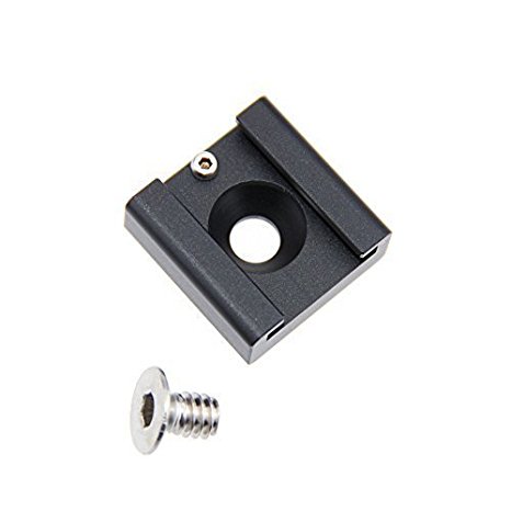 Cold Shoe Mount with 1/4-20 Hole for Blackmagic Cinema Cameras