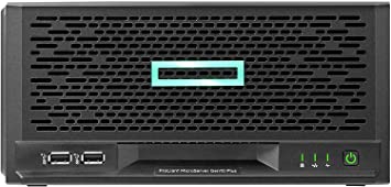 HP MicroServer Gen10 Plus Tower Server for Small Business, Intel Xeon E-2224 3.4GHz up to 3.4GHz Turbo, 32GB RAM, 4TB Fast SSD Storage, RAID, Windows Server 2019