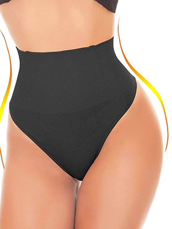 SEXYWG Women Waist Cincher Girdle Tummy Control Thong Panty Slimmer Body Shaper