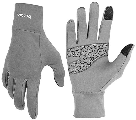 BOODUN Cycling Gloves Touch Screen Winter Windproof Gloves Warmer Hand Gloves Men and Women Anti-Skid Gloves for Cycling, Running, Climbing and Winter Outdoor Sports