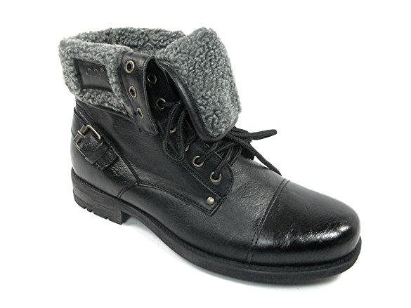 Polar Fox Mens 506015 Faux Fur Lined Winter Boots