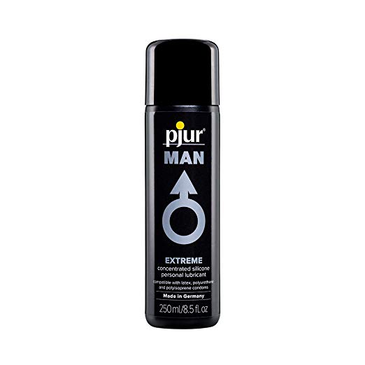Pjur MAN Premium Extreme Glide -  Superior Silicone-Based Personal Lubricant For Penile or Vaginal Application (8.5 Fluid Ounce / 250 Milliliter )