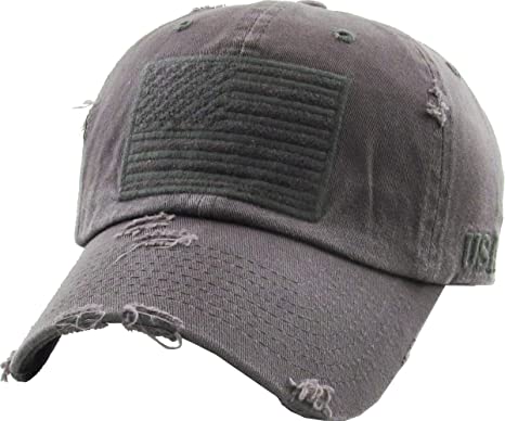 KBETHOS Men and Women Tactical Operator Collection with USA Flag Patch US Army Military Cap Fashion Trucker Twill Mesh