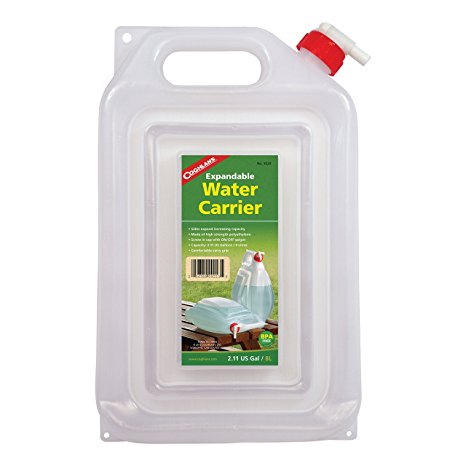 Coghlan's Expandable Water Carrier, 2-Gallon