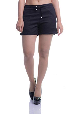 Timbre Linen Hot Shorts for Women