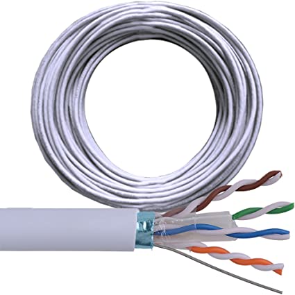 100M CAT6 FTP/STP Shielded Cable Reel/Drum - Pure Copper - Ethernet Network LAN RJ45 - CableFinder