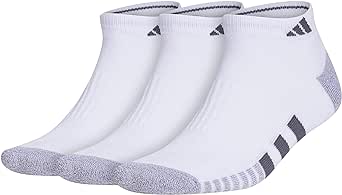 adidas Mens Cushioned Low Cut Socks (3-Pair) Low Cut Sock