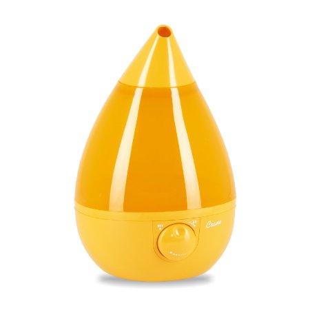Crane Drop Shape Ultrasonic Cool Mist Humidifier with 23 Gallon output per day - Orange