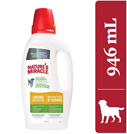 Nature's Miracle Urine Destroyer Just for Dogs, Pet Urine Enzyme Cleaner, 946ml