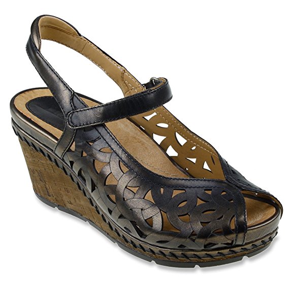 Earth Women's Aquarius Slingback Wedge Sandal