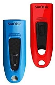 SanDisk Ultra 64GB USB Flash Drive USB 3.0 up to 130MB/s Read - Twin Pack