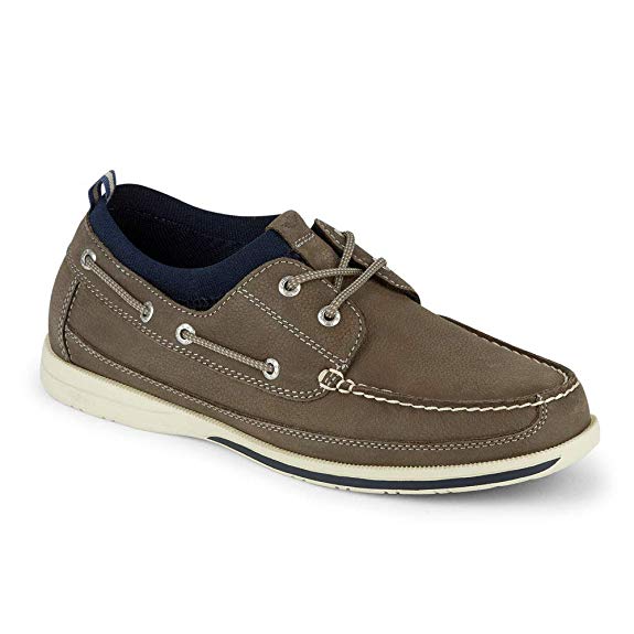 Dockers Mens Homer Smart Series Leather Boat Shoe with NeverWet