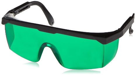 HDE Green Laser Eye Protection Safety Glasses for Green and Blue Lasers with Case