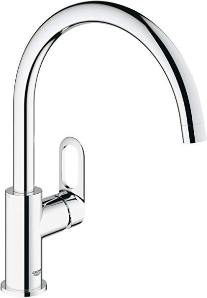 GROHE 31368000 BauLoop Single-Lever Basin Mixer, Chrome