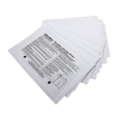 Aleratec Shredder Lubricant Sheets - White 240165