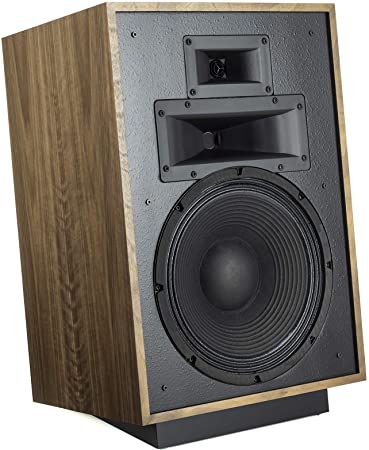 Klipsch Heresy IV Floorstanding Speaker in American Walnut Three-Way, Horn-Loaded Speaker with Updated Design