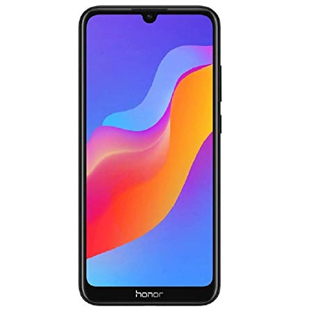 Honor 8A (32GB) 6.09" HD  Display, Dual SIM 4G LTE GSM Factory Unlocked Smartphone - International Version JAT-LX3 (Black)