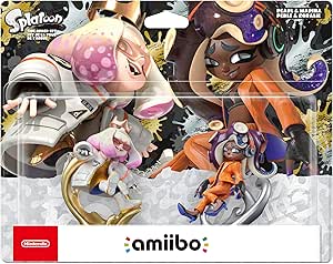 Splatoon Amiibo Figure Set, Pearl & Marina, 2 Characters