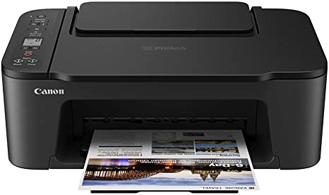 Canon PIXMA TS3420 Wireless Inkjet Printer (Black/White)