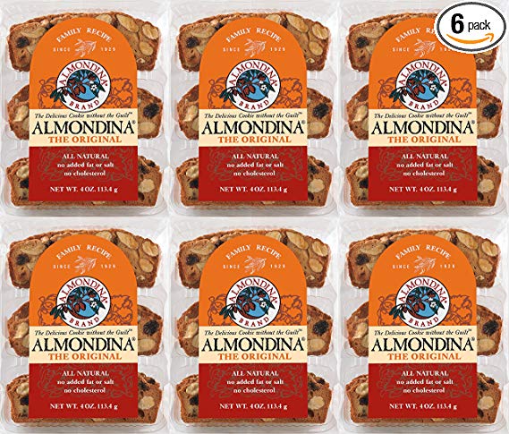Almondina Biscuits, Original, 4 ounce, 6 pack