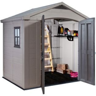 Keter Apex Plastic Garden Shed 8 x 6ft.