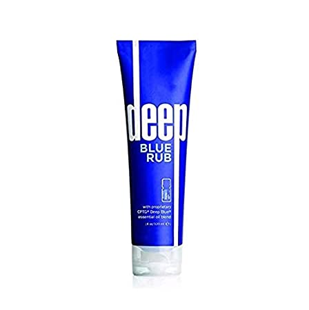 Deep Blue Rub Sports Massage Cream 4 oz