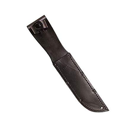 KA-BAR 1211S, Leather Sheath for 7" Knife Blade, black