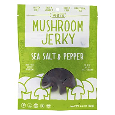 Pan's Mushroom Jerky (Salt & Pepper)