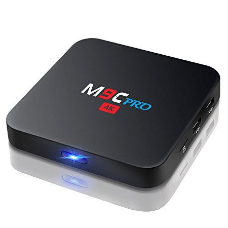 TICTID M9C Pro Android 6.0 4K Amlogic S905X Chipset Quad Core [1G/8G] with HDMI 2.0 Video Decoder 4k.2k Output 2.4G WIFI