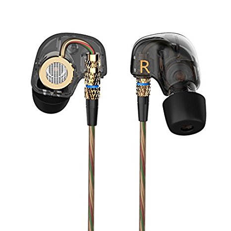 KZ ATE HIFI Bass Noise Isolating Stereo Sport In Ear Earphones (Without Mic)