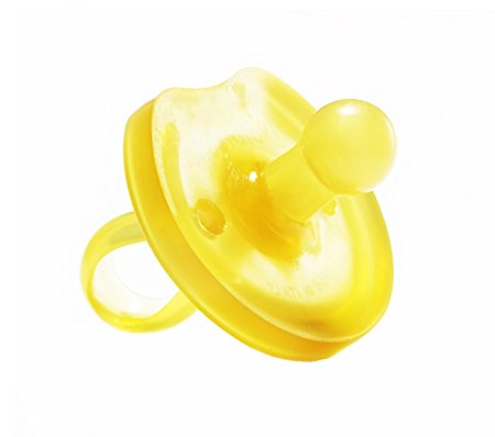 Natursutten BPA Free Natural Rubber Pacifier, Butterfly Rounded, 0 - 6 Months