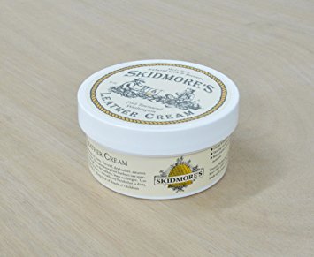 Skidmore's Leather Cream Leather Conditioner and cleaner 6 ounce tub