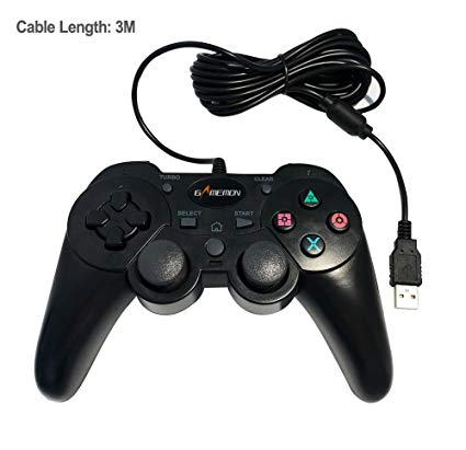 GAMEMON Playstation 3 PS3 Wired Controller 3M Cable