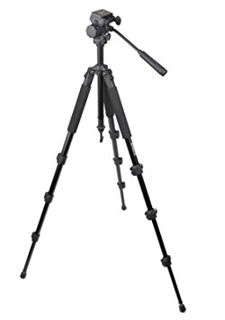 Polaroid Studio Series 64" Professional Tripod With Ultra Smooth Pan/Tilt Ball Head Includes Deluxe Tripod Carrying Case   Additional Quick Release Plate For Digital Cameras & Camcorders