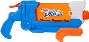 Nerf Super Soaker Flip Fill Water Blaster, 4 Spray Styles, Fast Fill, 30 Fluid Ounce Tank, Water Toys for 6 Year Old Boys & Girls & Up