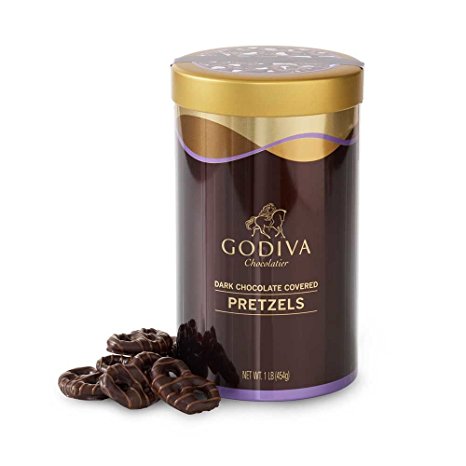 Godiva Chocolatier Dark Chocolate Covered Pretzels