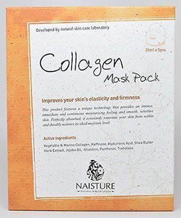 High quality Facial mask pack by Naisture (collagen) 5pcs/box