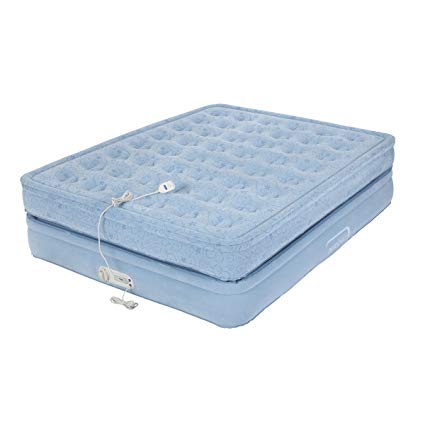 Coleman Aerobed Premium Mattress-Style Queen Air Bed with Built-in Pump