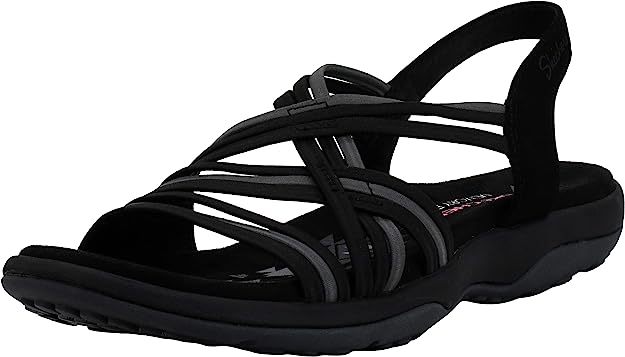 Skechers Women's Reggae Slim Simply Stretch Sandal