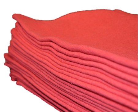 Egyptian Towels Auto Shop Towels, 100 Pack, Red Shop Towels,