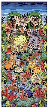 Genuine Fred Cheese World by Jack Teagle, 1000 Piece Puzzle, Multicolored (5280370)